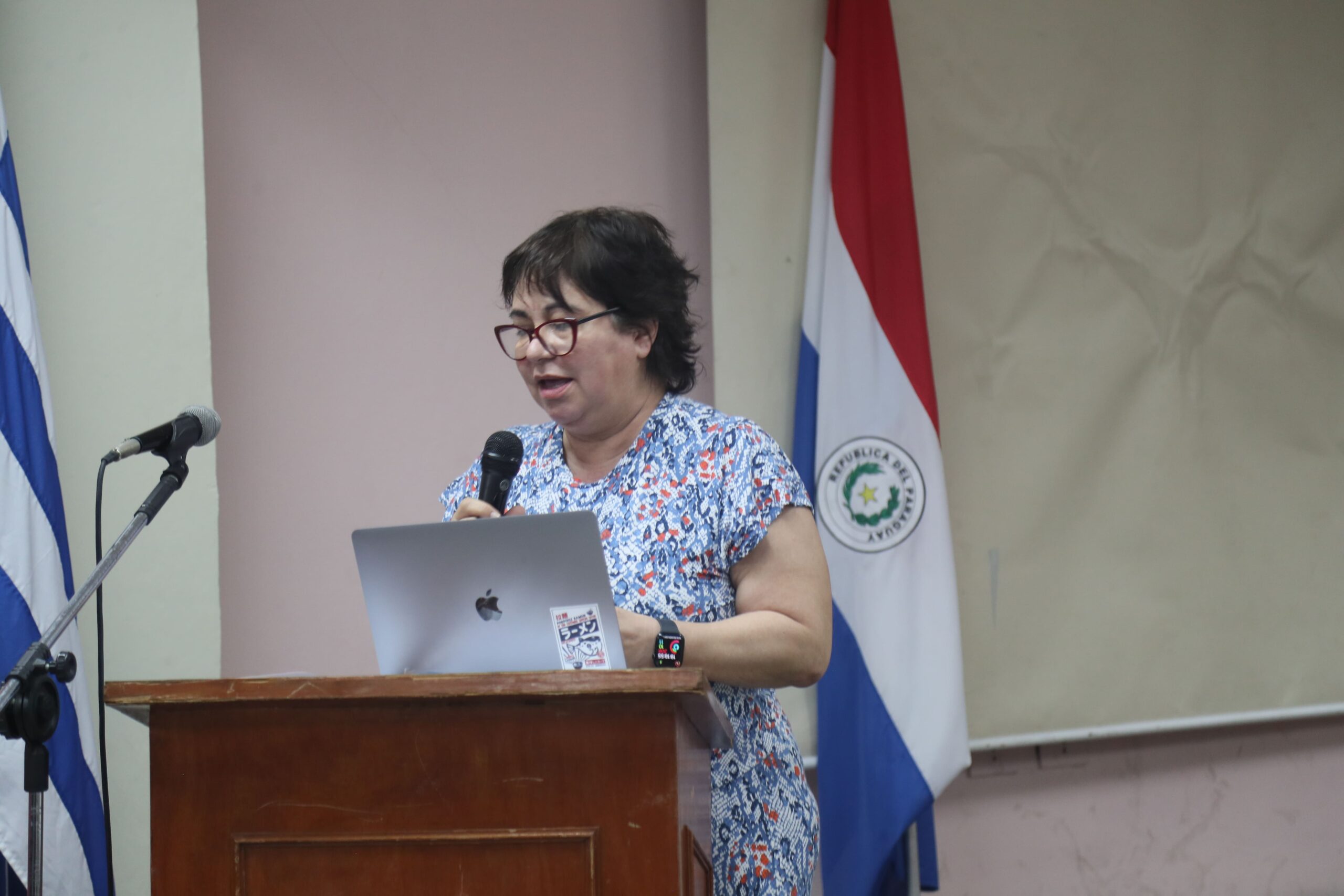 Dia dos Conferencia en aula magna