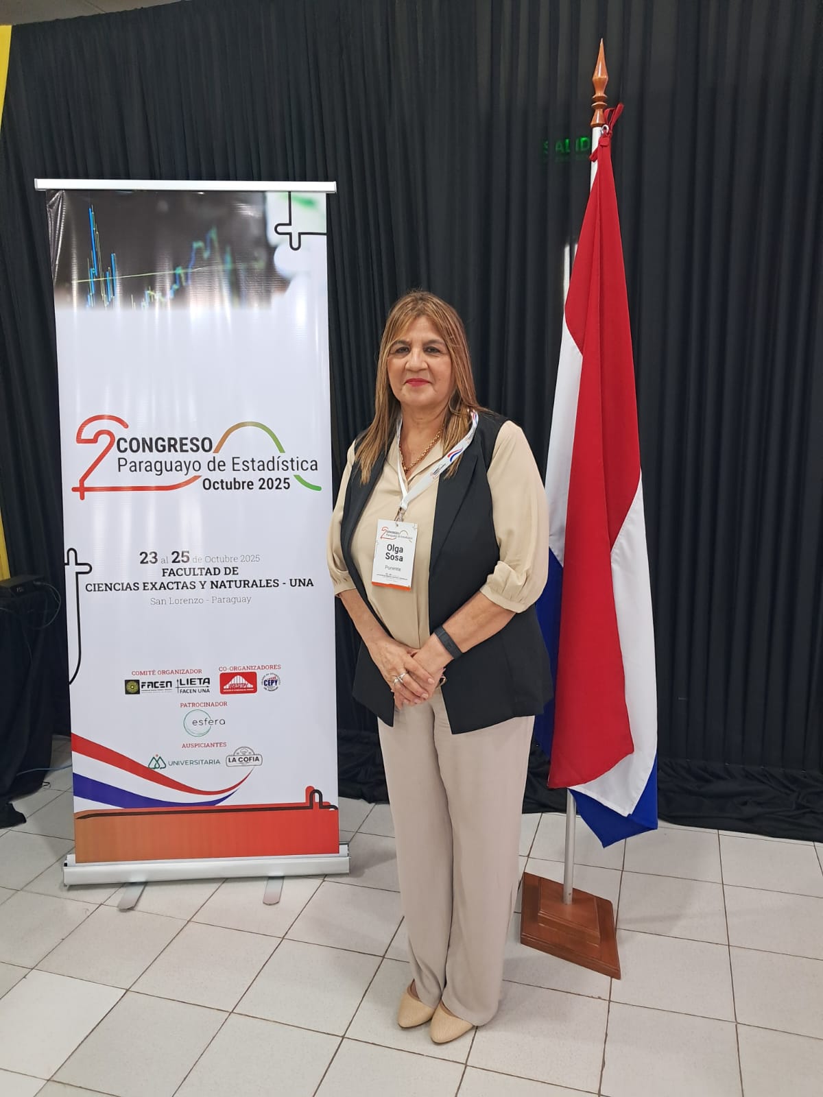 Participación de la UNIBE en el Segundo Congreso Paraguayo de Estadística (2)