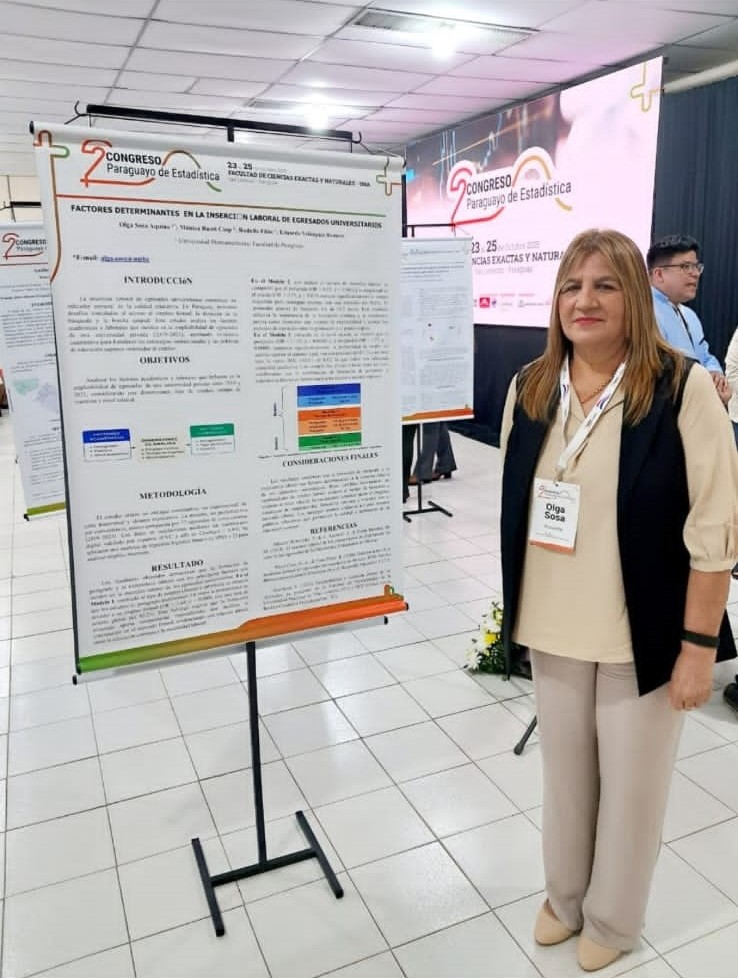 Participación de la UNIBE en el Segundo Congreso Paraguayo de Estadística (3)