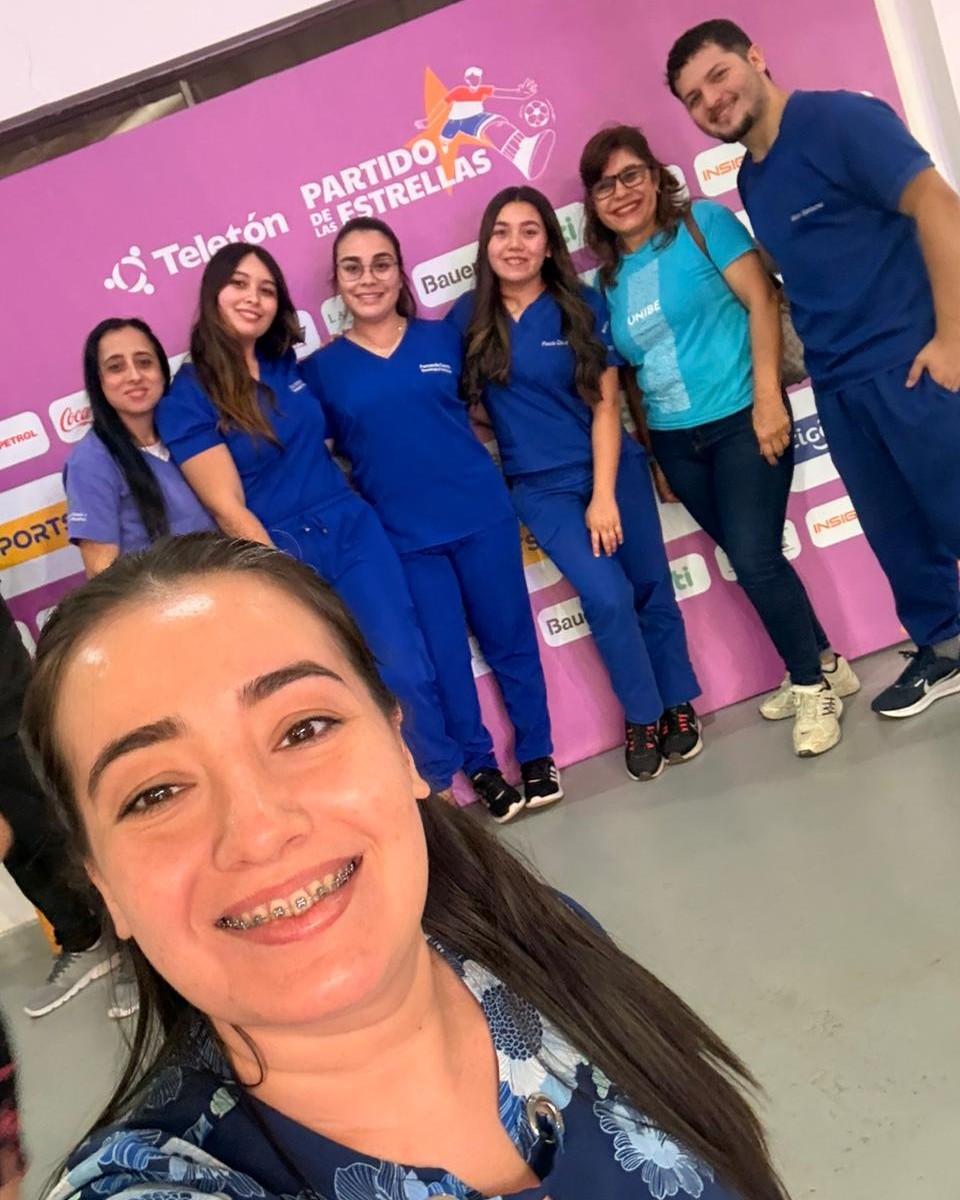 UNIBE Kinesiología y Fisioterapia Vocación y compromiso en apoyo a la Campaña Teletón (3)