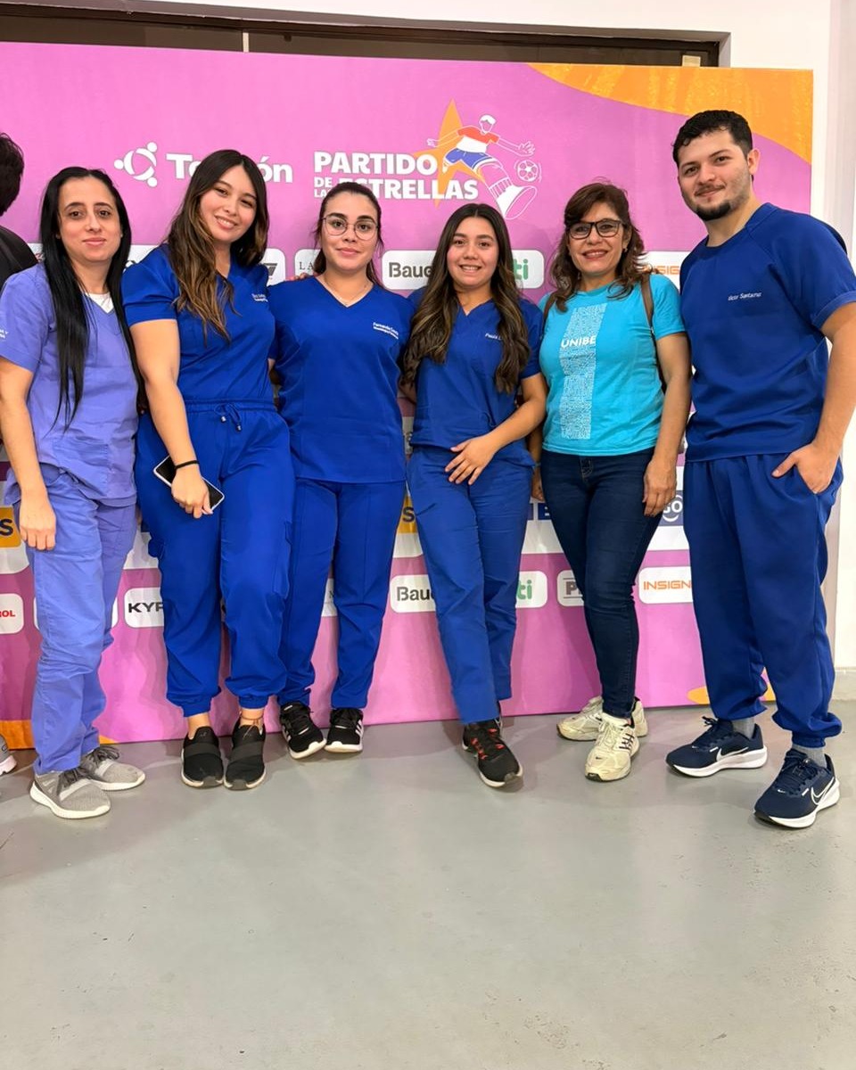 UNIBE Kinesiología y Fisioterapia Vocación y compromiso en apoyo a la Campaña Teletón (6)