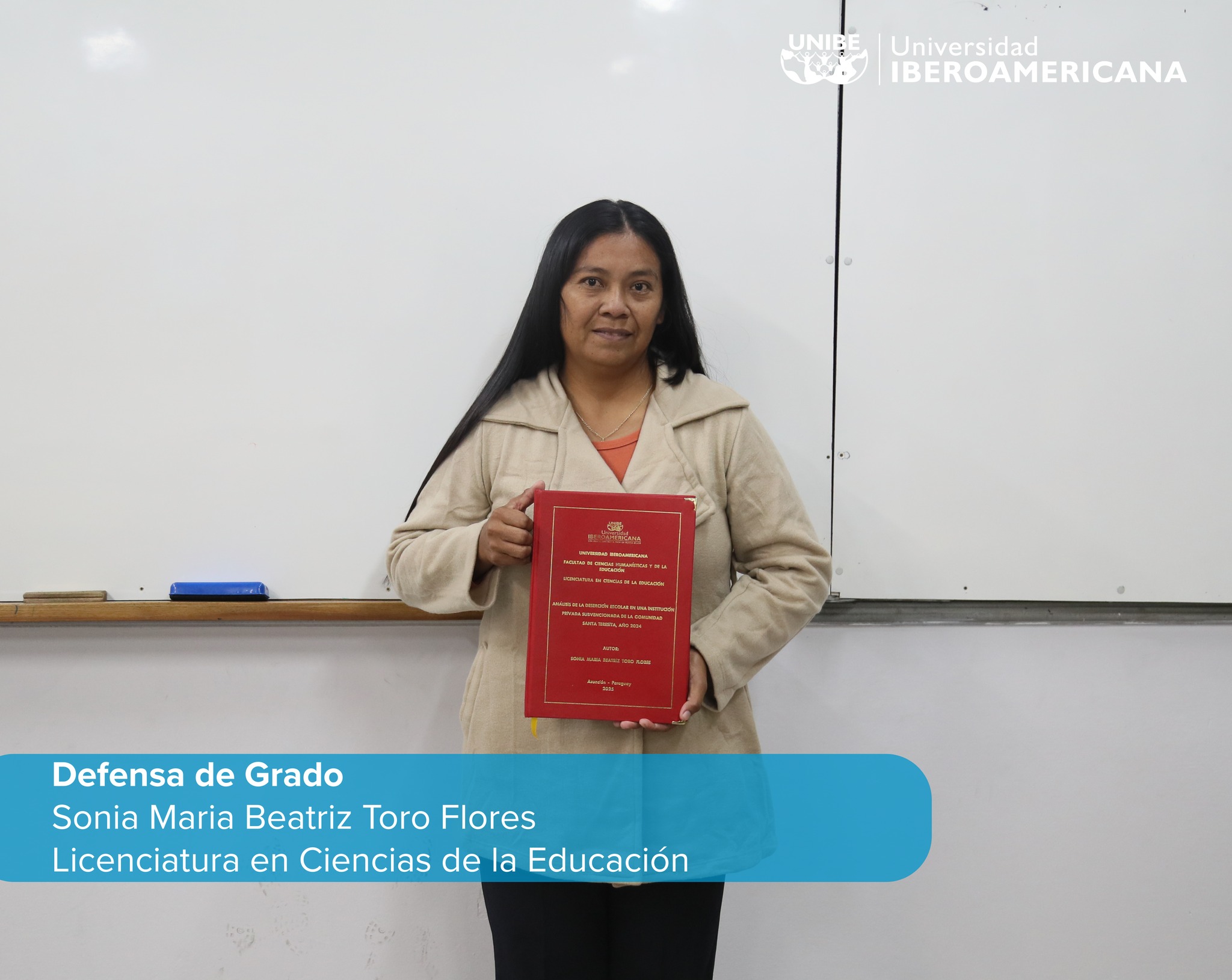 UNIBE felicita a sus nuevas Licenciadas en Ciencias de la Educación (1)