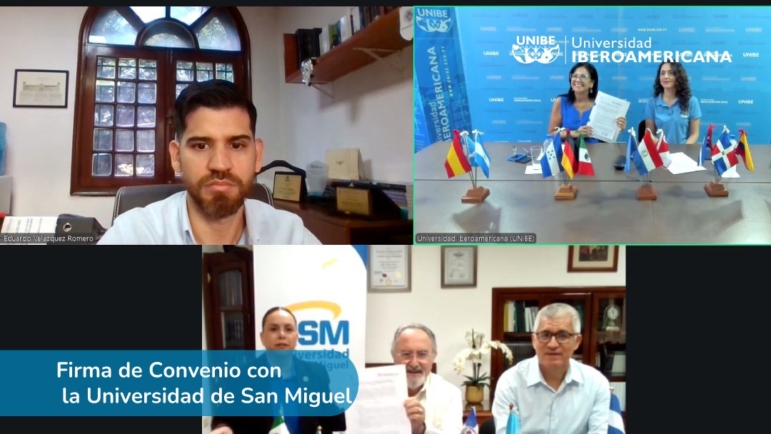 Alianza internacional UNIBE – Universidad de San Miguel Impulsando la excelencia académica entre Paraguay y México (1)