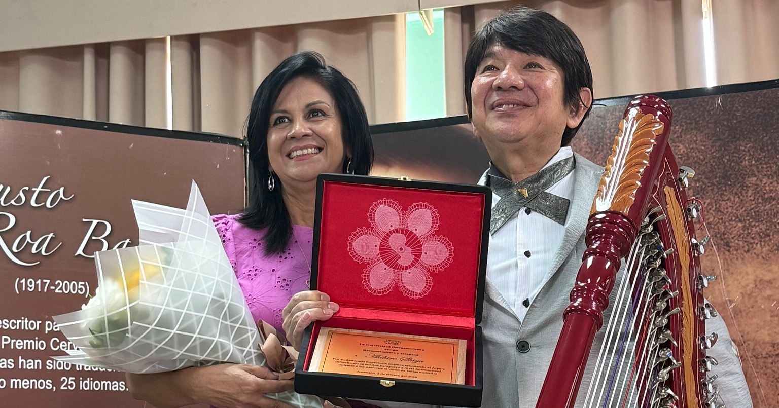 Un puente de arpa entre Paraguay y Japón Homenaje al maestro Akihiro Shiga (5)
