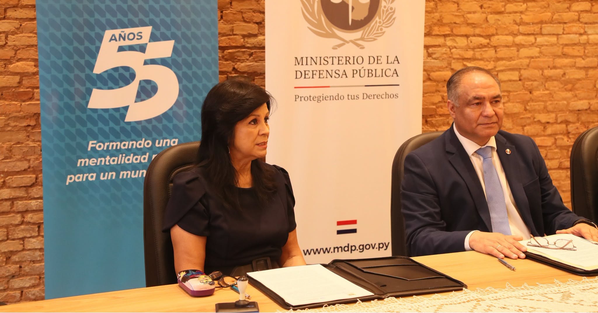 UNIBE y Ministerio de Defensa Pública firman convenio de cooperación (2)