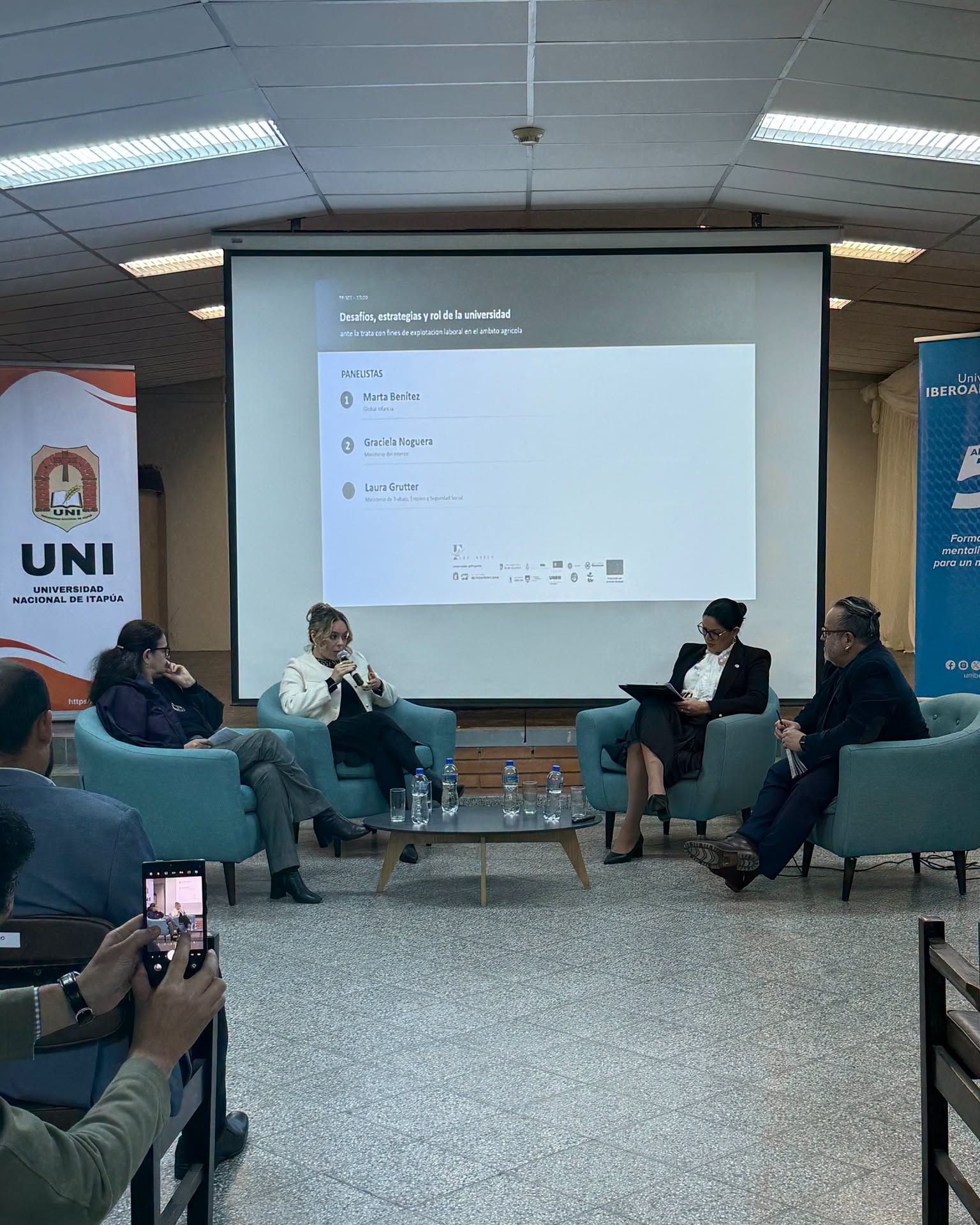 Desarrollo del Panel sobre Trata de Personas en el marco del proyecto FLEEASET (3)