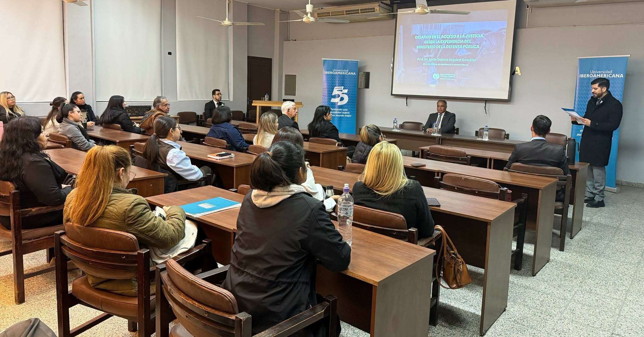 Lanzamiento oficial del Doctorado en Ciencias Jurídicas en la UNIBE con la presencia del Ministro de la Defensa Pública (5)