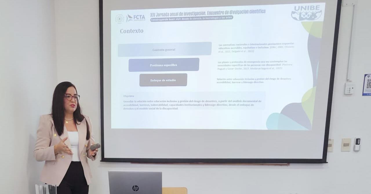 Estudiante de Postgrado de la UNIBE participó en la XIV Jornada Anual de Investigación de la Universidad Nacional de Pilar (2)