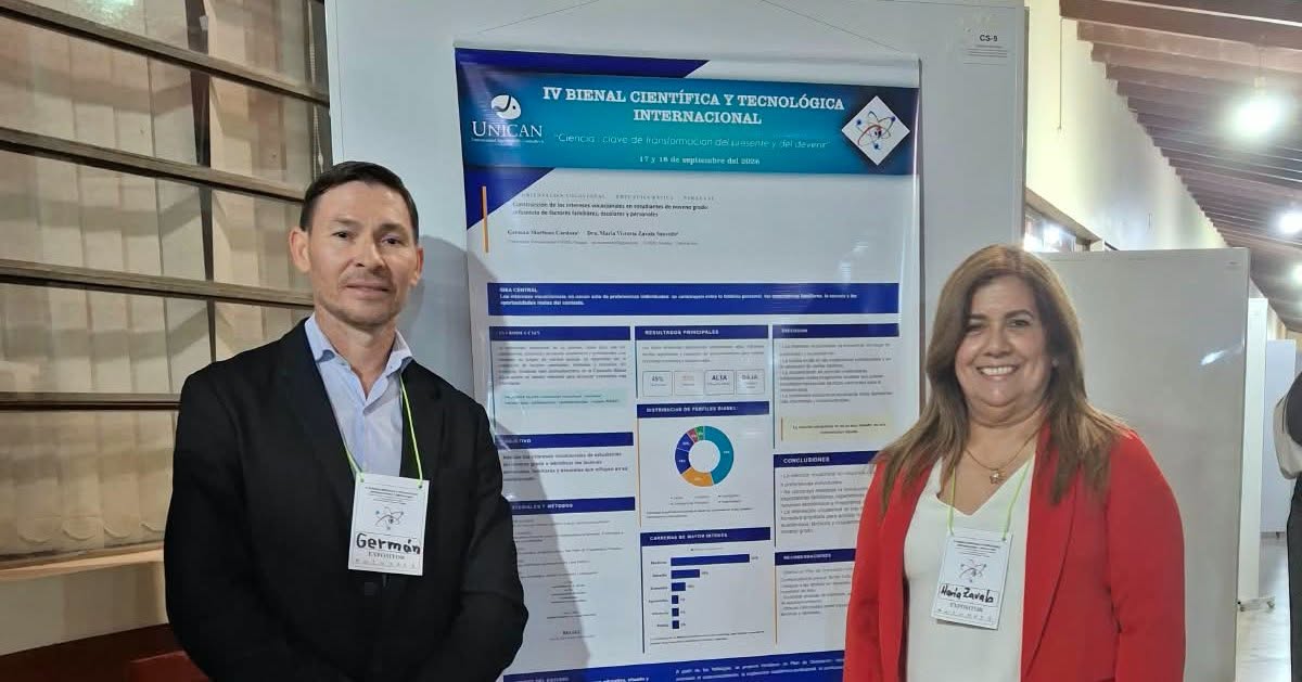 Investigadores de la Facultad de Posgrados UNIBE expusieron en la IV Bienal Internacional UNICAN 2026 (5)