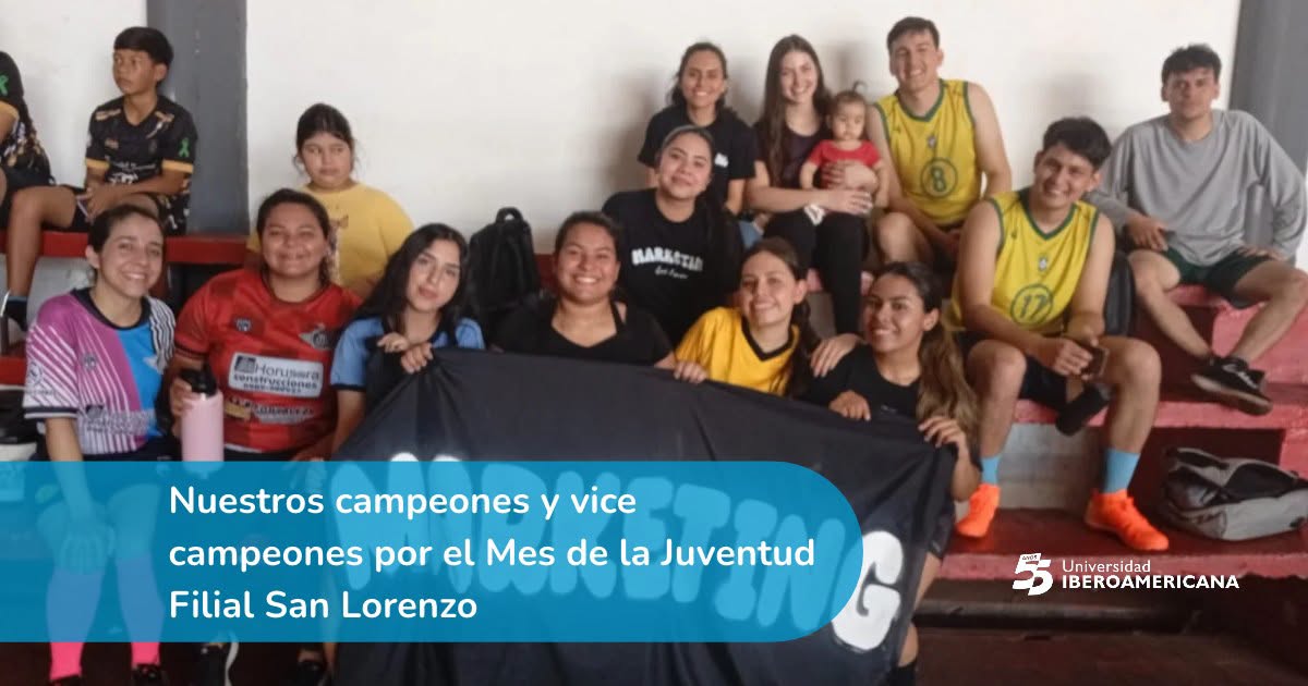 Con la premiación de los torneos deportivos, la UNIBE Filial San Lorenzo clausuró el Mes de la Juventud (1)