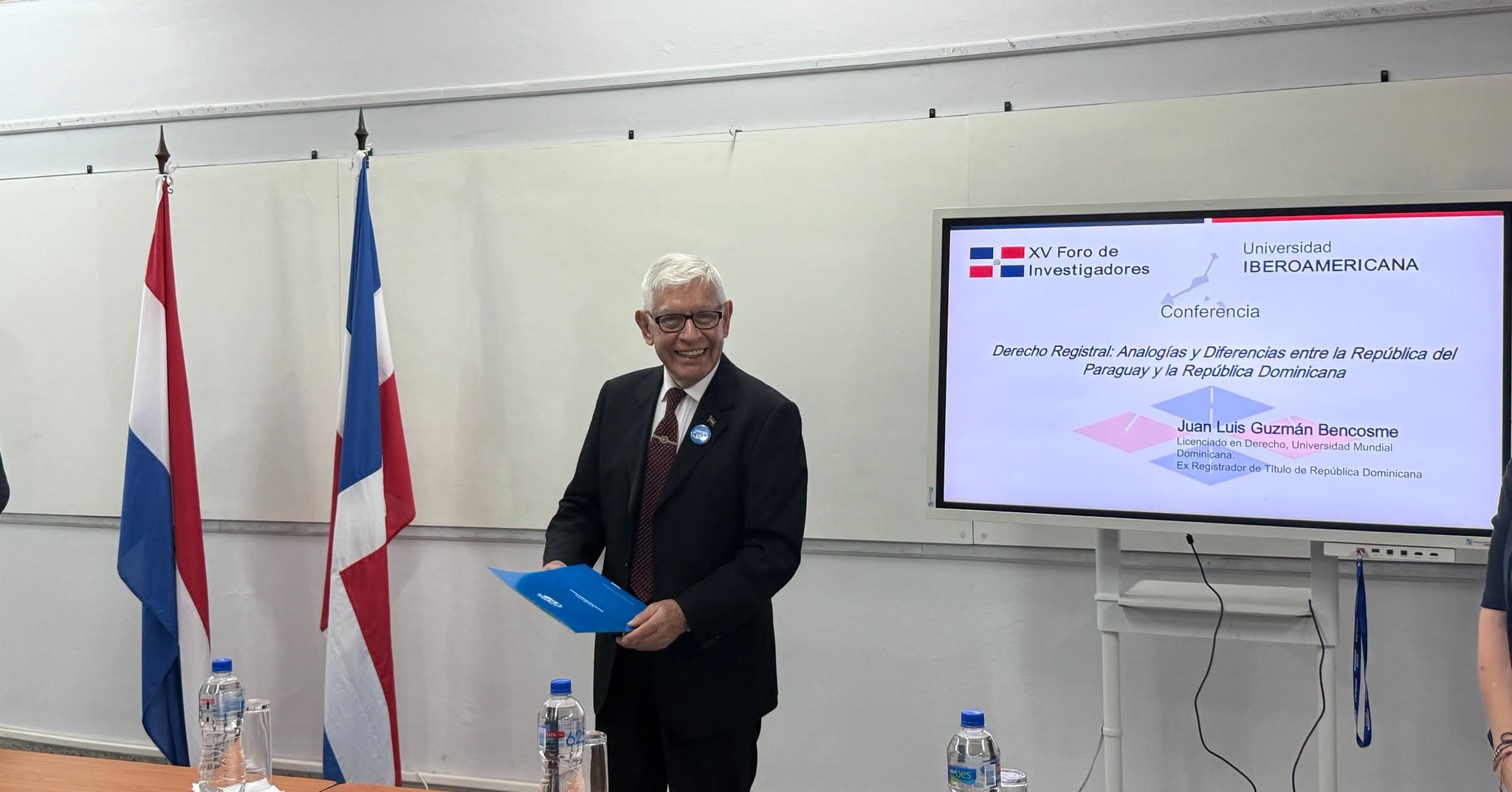 Conferencia sobre Derecho Registral Comparado entre Paraguay y República Dominicana en la UNIBE (2)