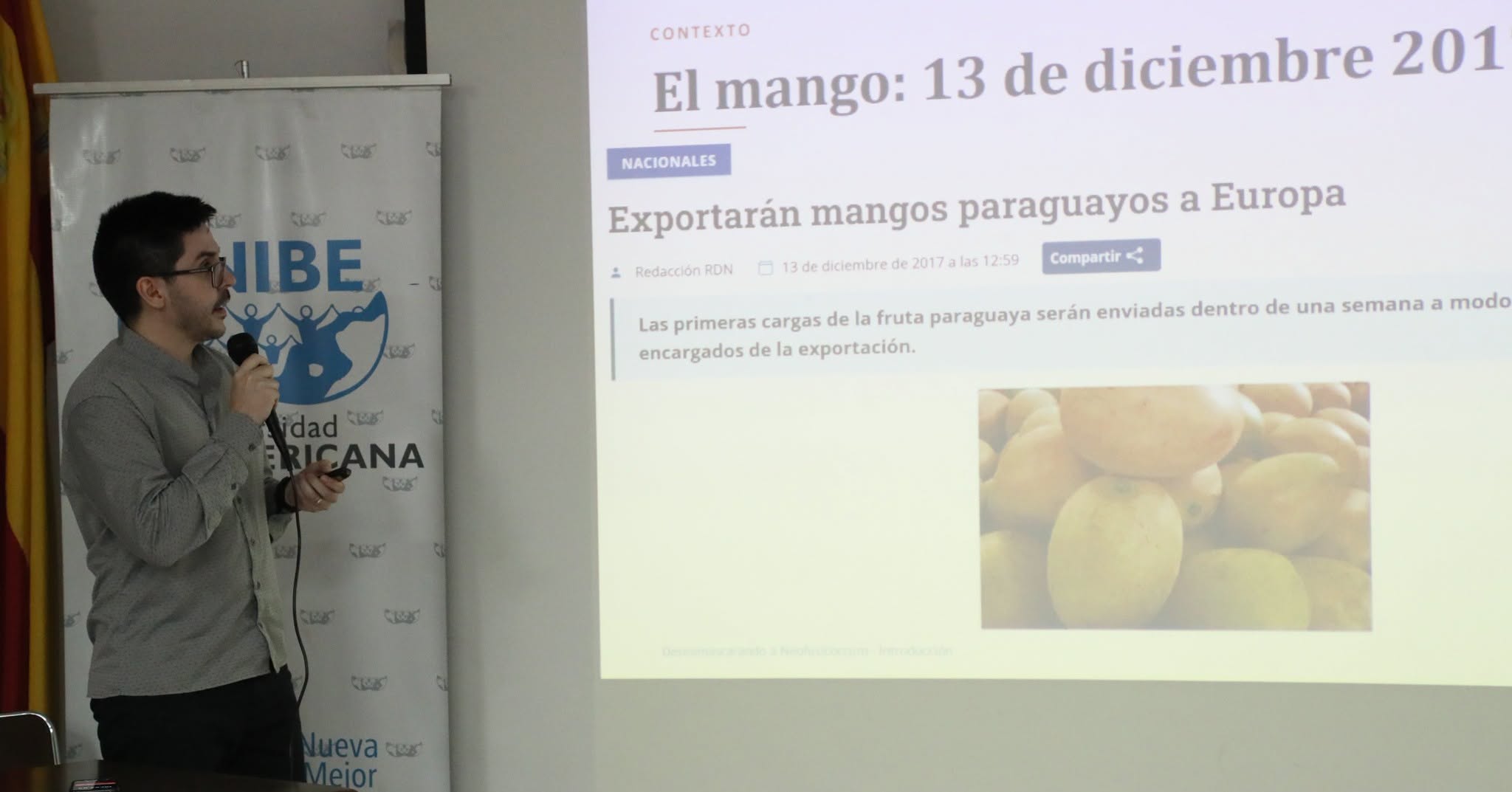 Investigadores del CEMIT-UNA y especialistas debatieron sobre soberanía y seguridad alimentaria en la UNIBE (2)