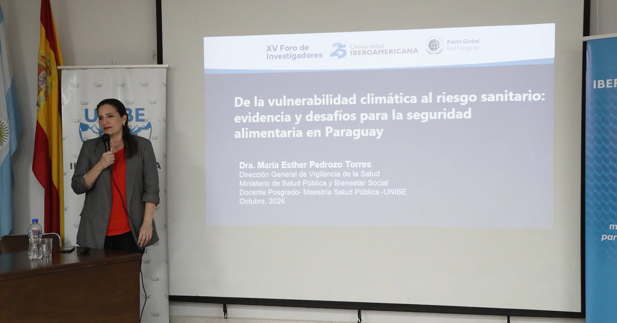 Investigadores del CEMIT-UNA y especialistas debatieron sobre soberanía y seguridad alimentaria en la UNIBE (8)