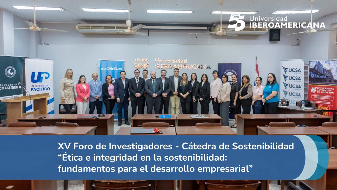 La UNIBE realizó encuentro sobre sostenibilidad junto a la OEI y el Pacto Global Red Paraguay (1)